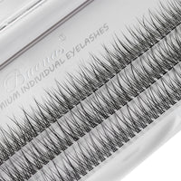 Natural Fake Eye Lashes 60pcs C Curl